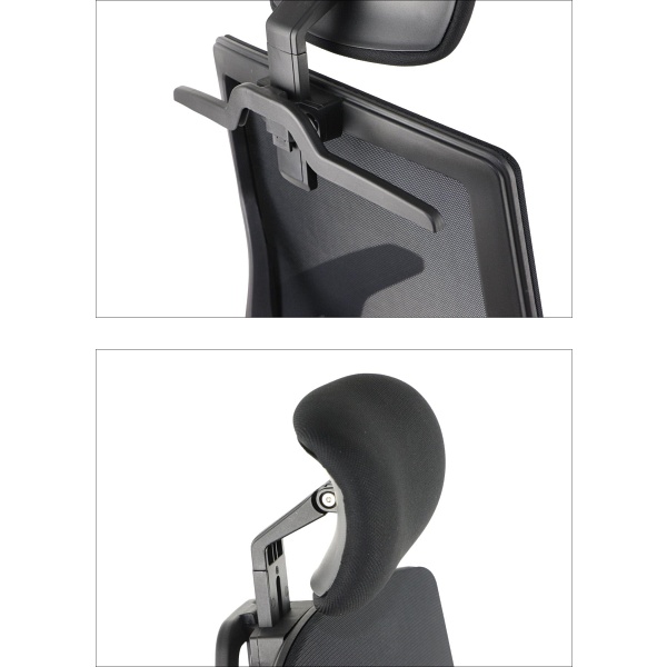 Krzesło obrotowe CURTIZ czarny podstawa chromowana Stema