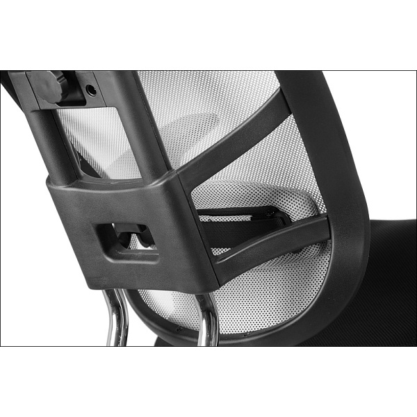 Fotel HN-5018 czarny z wysuwem siedziska - Stema