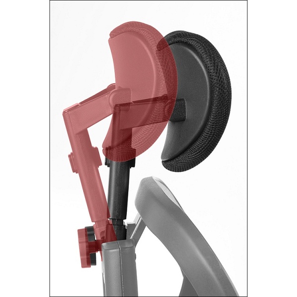 Fotel HN-5018 czarny z wysuwem siedziska - Stema