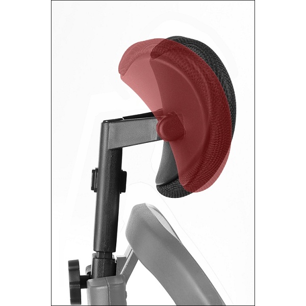 Fotel HN-5018 czarny z wysuwem siedziska - Stema