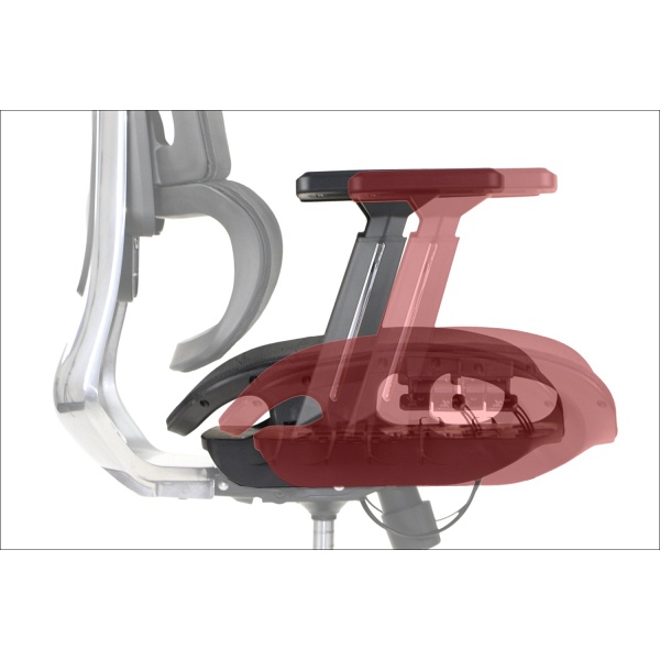 Fotel ErgoNew A1 siedzisko siatkowe Stema