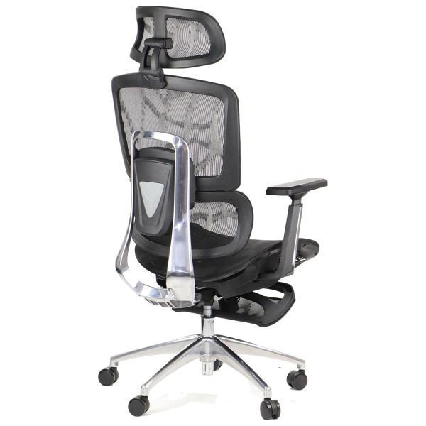 Fotel ErgoNew A1F z podnóżkiem Stema