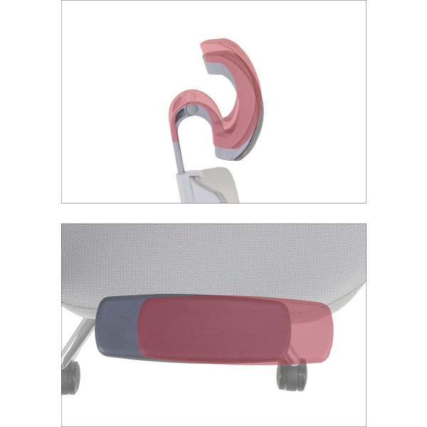 Krzesło obrotowe CUTLER GF szary Stema