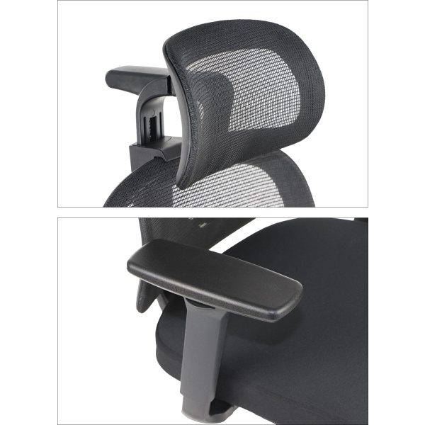 Krzesło obrotowe LARCK czarny Stema