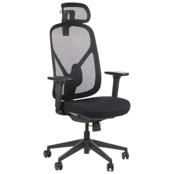 Krzesło obrotowe LARCK czarny Stema