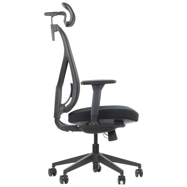 Krzesło obrotowe LARCK czarny Stema