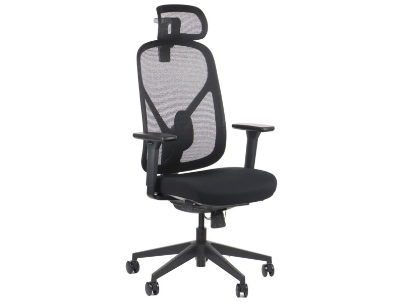 Krzesło obrotowe LARCK czarny Stema