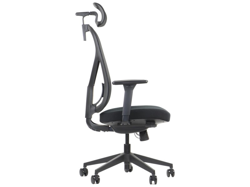 Krzesło obrotowe LARCK czarny Stema