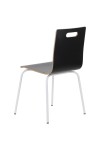Krzesło  WERDI A biały/czarny Stema