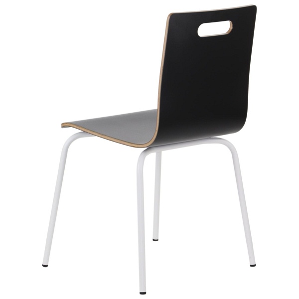 Krzesło  WERDI A biały/czarny Stema