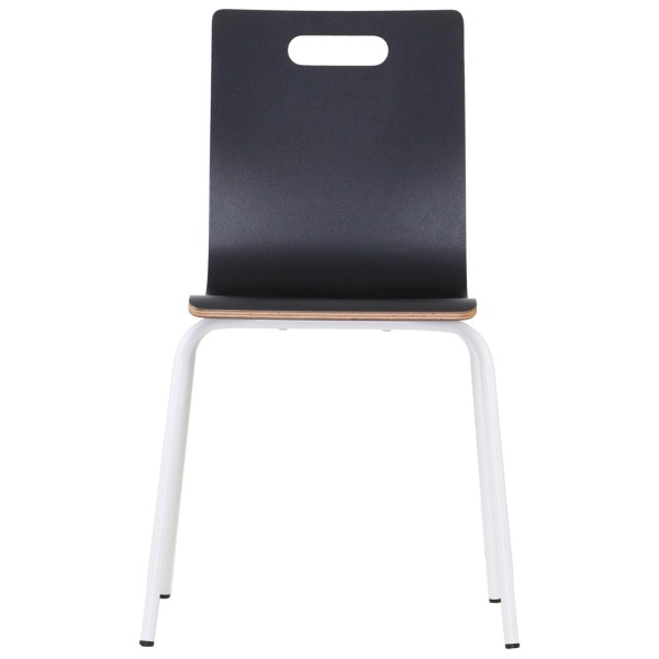 Krzesło  WERDI A biały/czarny Stema