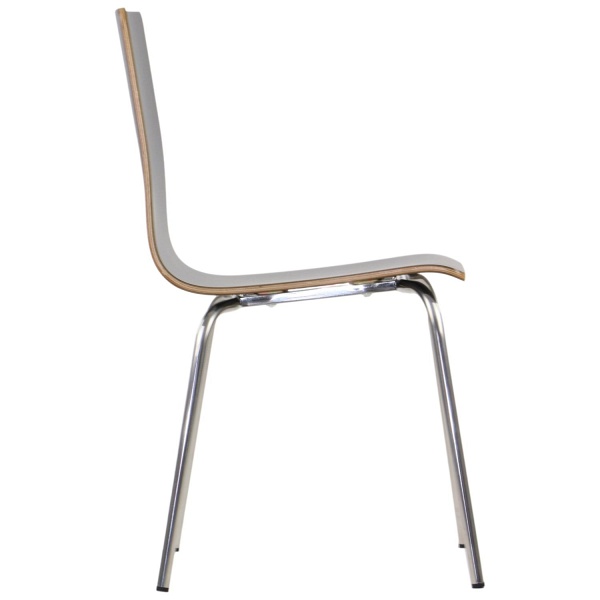 Krzesło  WERDI A stal nierdzewna/czarny Stema