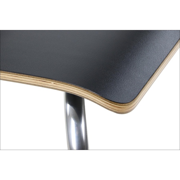 Krzesło  WERDI A stal nierdzewna/czarny Stema