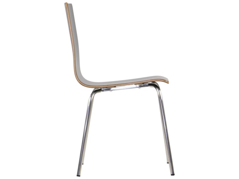 Krzesło  WERDI A stal nierdzewna/czarny Stema