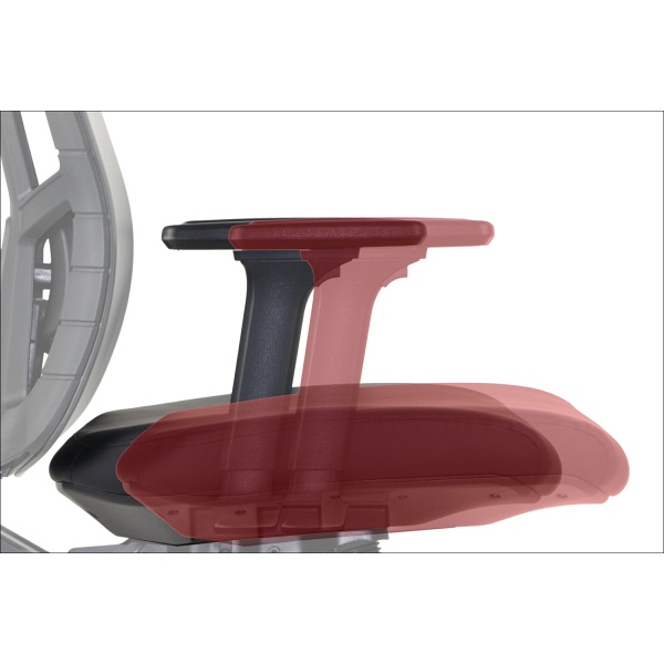 Krzesło obrotowe AKCENT PU czarny podstawa chromowana Stema