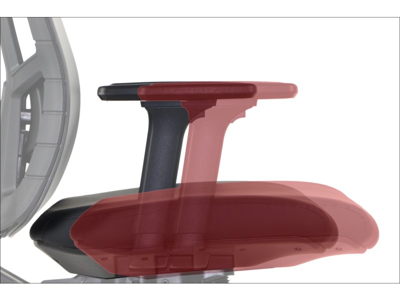 Krzesło obrotowe AKCENT PU czarny podstawa chromowana Stema