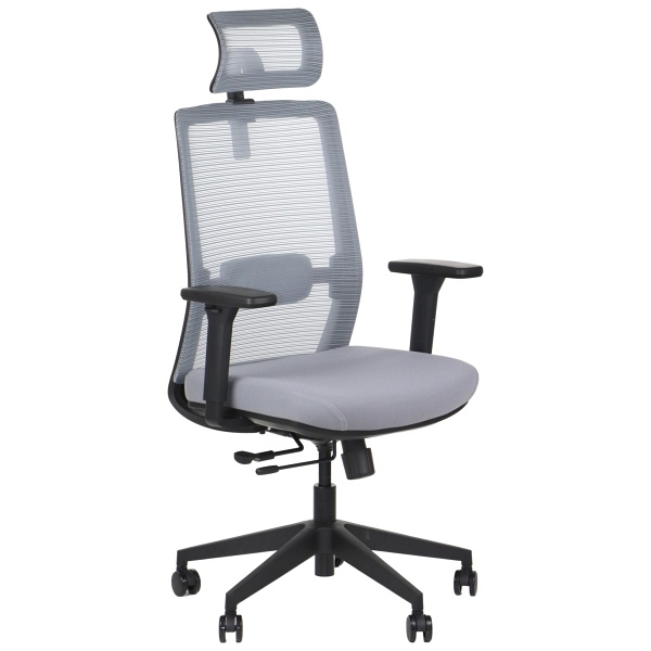 Krzesło obrotowe CUTLER(2) szary Stema