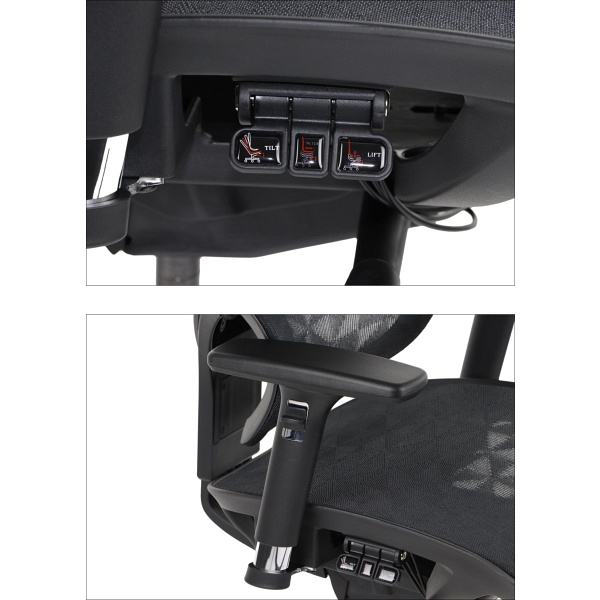 Fotel ErgoNew S1A(2) siedzisko siatkowe Stema