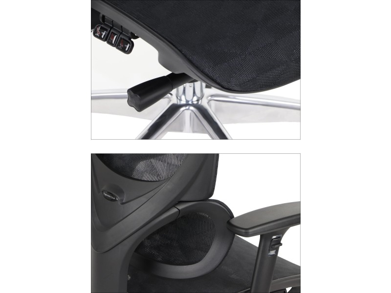 Fotel ErgoNew S1A(2) siedzisko siatkowe Stema