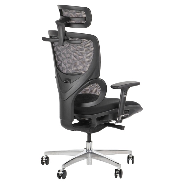 Fotel ErgoNew S1A(2) siedzisko tkaninowe Stema