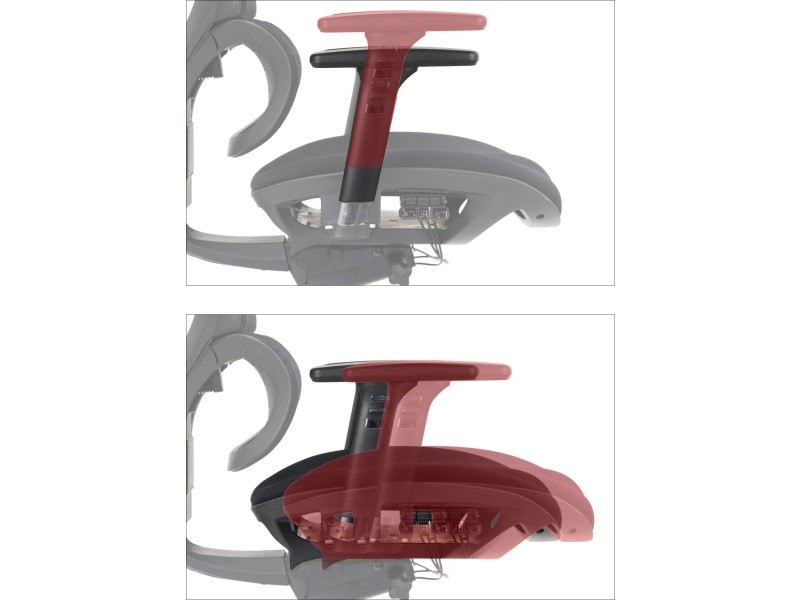 Fotel ErgoNew S1A(2) siedzisko tkaninowe Stema