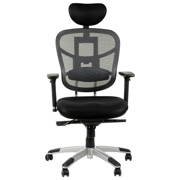 Fotel z wysuwem siedziska HN-5018 szary Stema