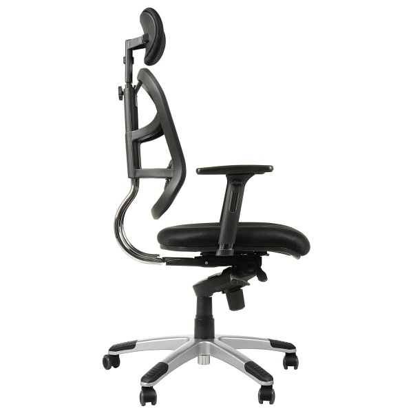 Fotel z wysuwem siedziska HN-5018 szary Stema