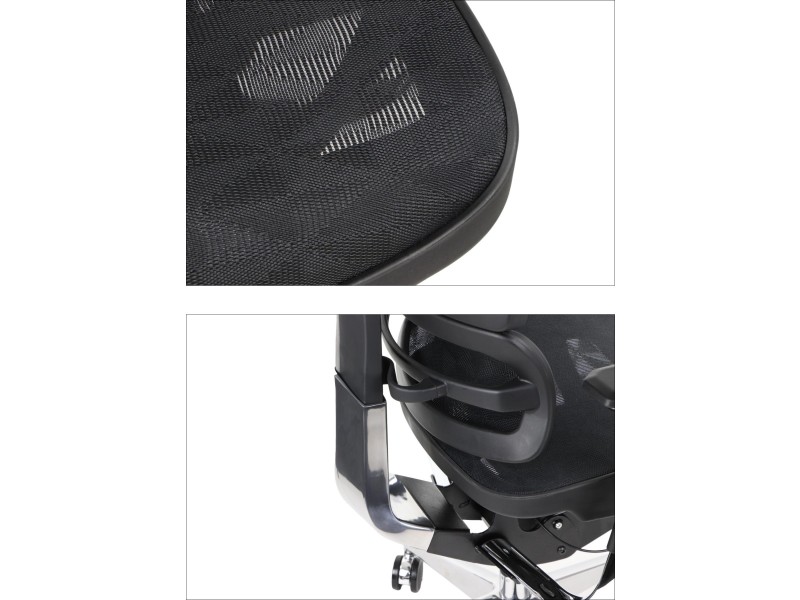 Fotel ErgoNew S7(2) siedzisko siatkowe Stema