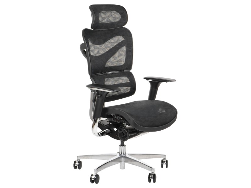 Fotel ErgoNew S7(2) siedzisko siatkowe Stema