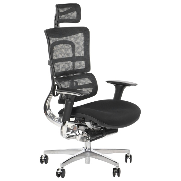 Fotel ErgoNew S8(2) siedzisko tkaninowe Stema