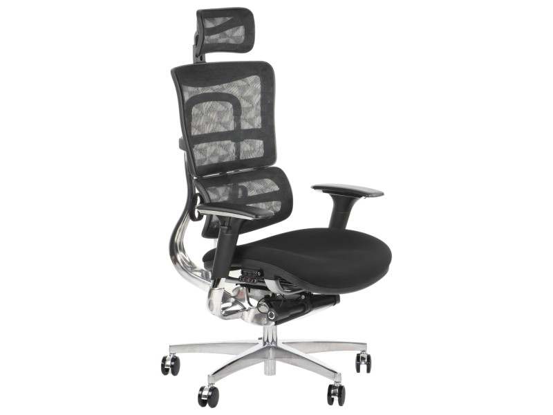 Fotel ErgoNew S8(2) siedzisko tkaninowe Stema