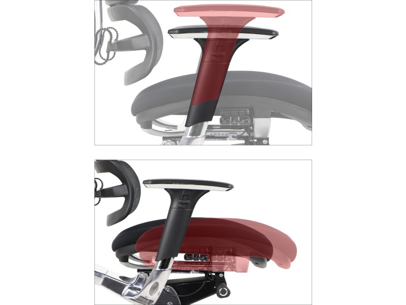 Fotel ErgoNew S8(2) siedzisko tkaninowe Stema