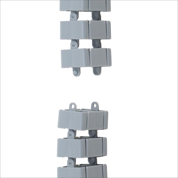 Uchwyt na komputer do biurka Pionowy kanał kablowy UT szary Stema