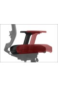 Fotel GN-301 czarny / podstawa aluminiowa Stema