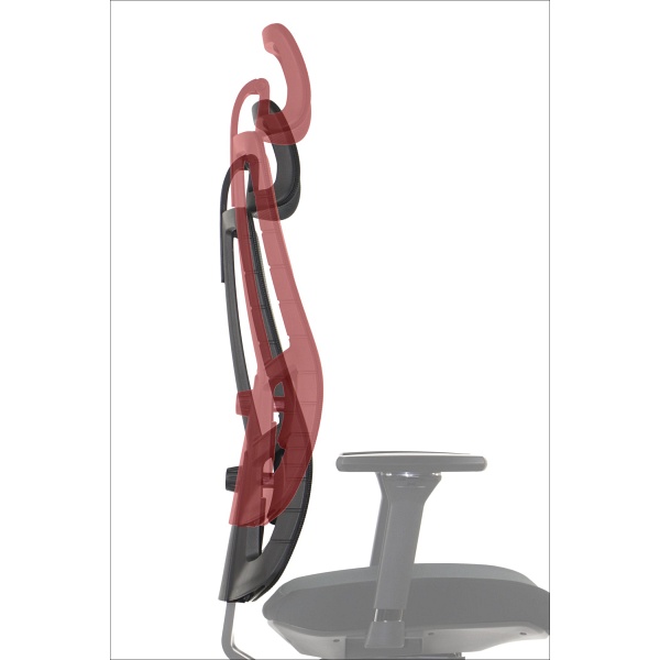 Krzesło obrotowe AKCENT PLUS czarny mechanizm samoważący podłokietniki 4D Stema