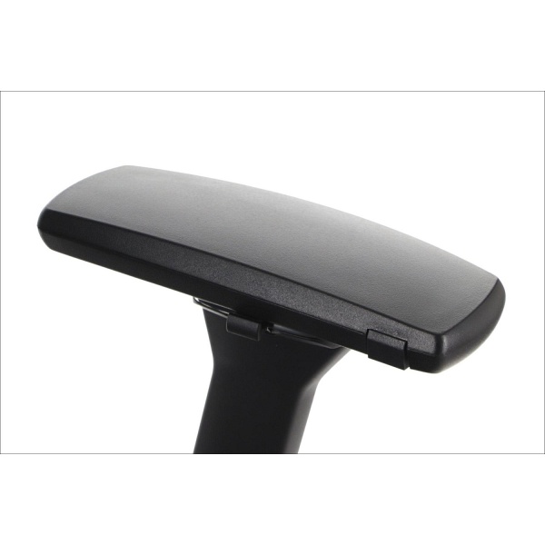 Krzesło obrotowe AKCENT/F PLUS czarny mechanizm samoważący podłokietniki 4D Stema