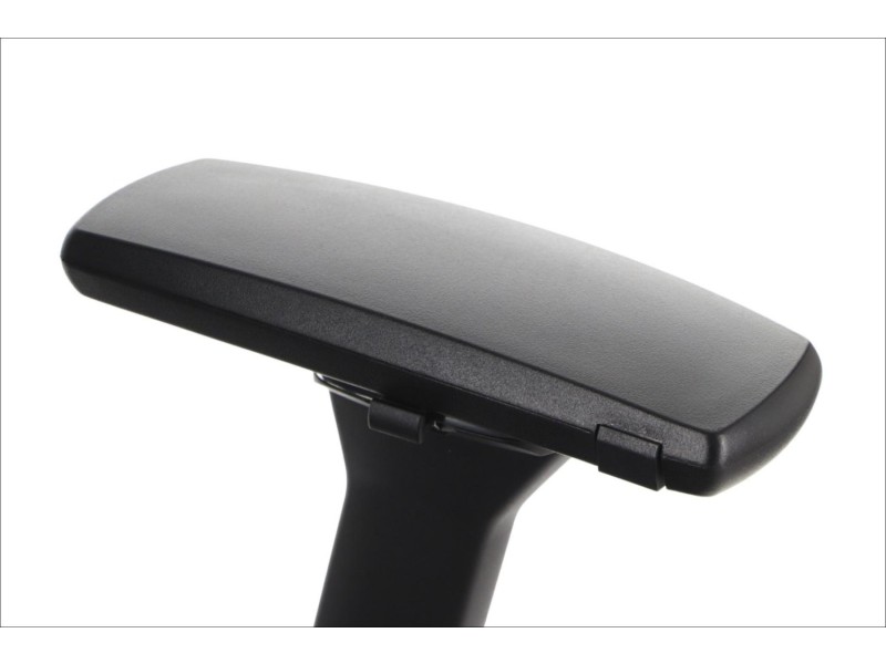 Krzesło obrotowe AKCENT/F PLUS czarny mechanizm samoważący podłokietniki 4D Stema