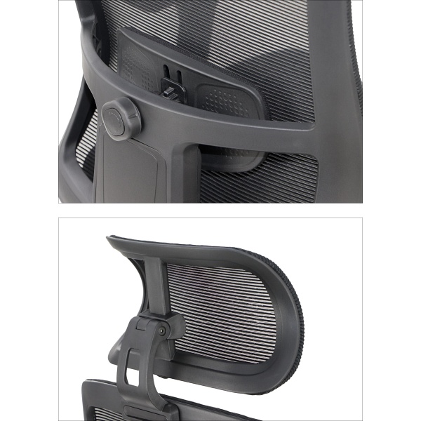 Krzesło obrotowe MITTE mechanizm samoważący podłokietniki 4D Stema