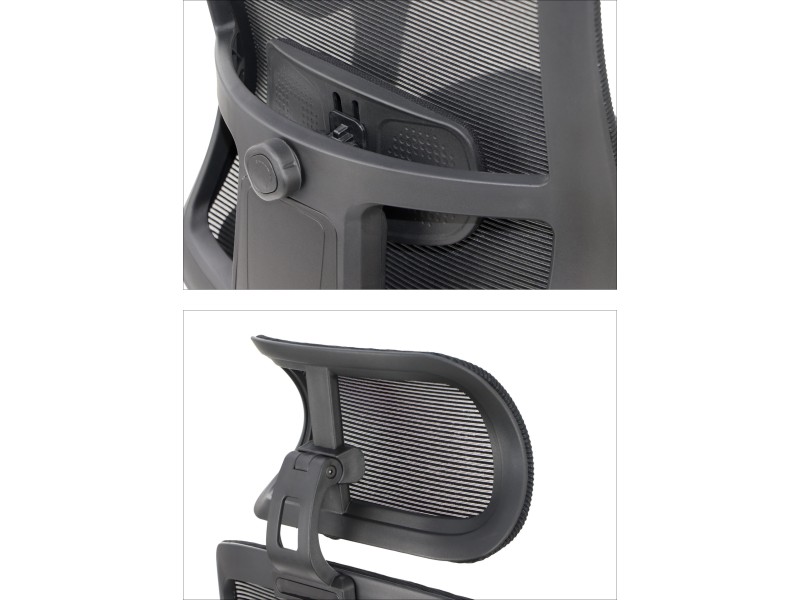 Krzesło obrotowe MITTE mechanizm samoważący podłokietniki 4D Stema