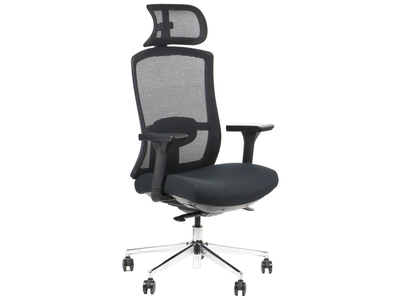 Krzesło obrotowe MITTE mechanizm samoważący podłokietniki 4D Stema