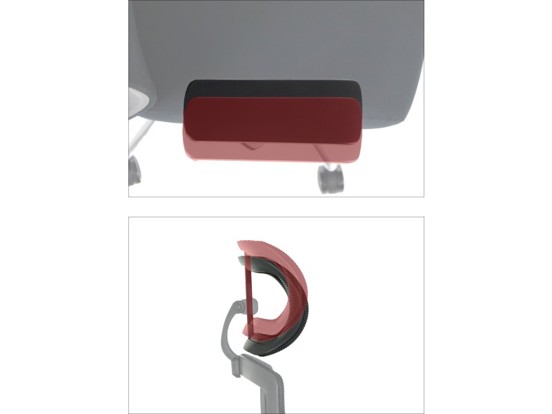 Krzesło obrotowe MITTE mechanizm samoważący podłokietniki 4D Stema