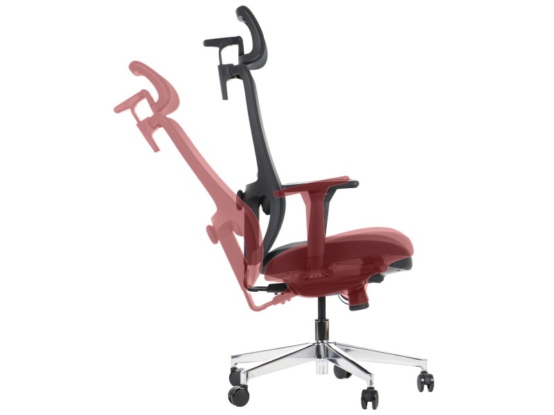 Krzesło obrotowe XELO oparcie tkaninowe Stema