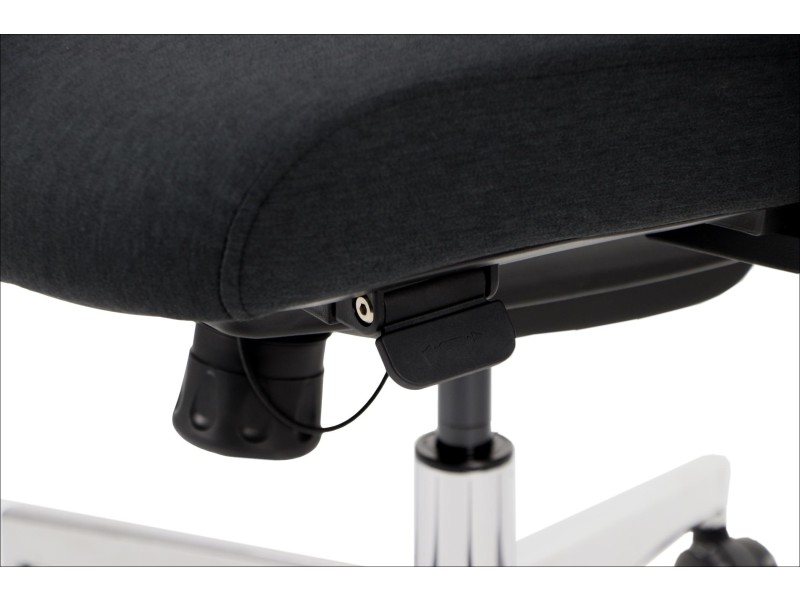 Krzesło obrotowe XELO oparcie tkaninowe Stema