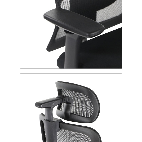 Krzesło obrotowe XELO oparcie siatkowe Stema