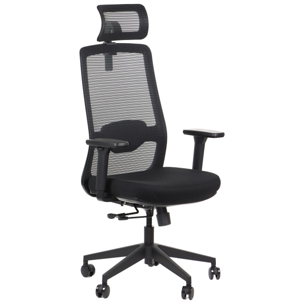 Krzesło obrotowe WISTER czarny Stema