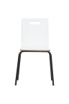 Krzesło  WERDI A czarny/biały Stema