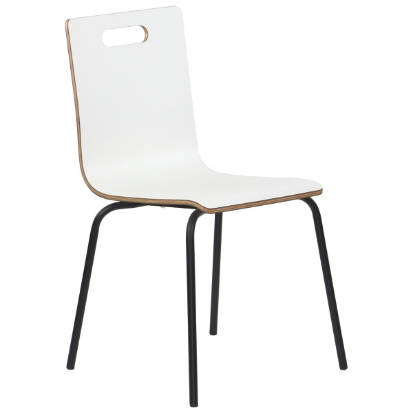 Krzesło  WERDI A czarny/biały Stema