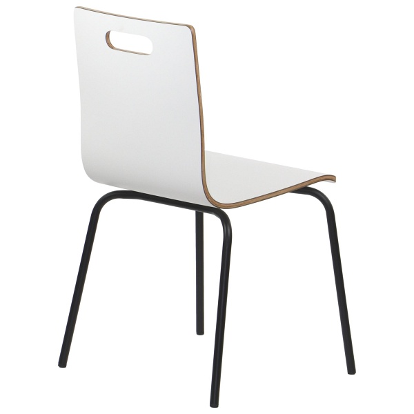 Krzesło  WERDI A czarny/biały Stema