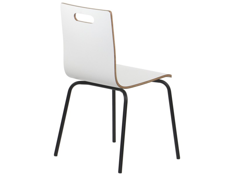 Krzesło  WERDI A czarny/biały Stema