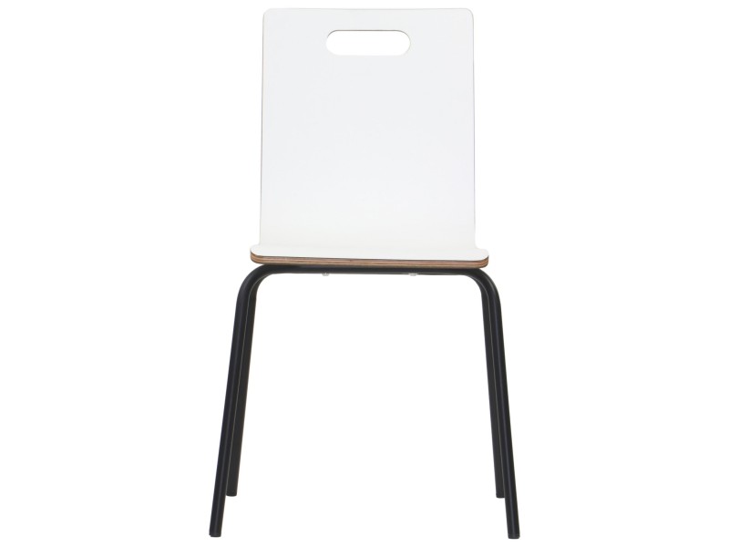 Krzesło  WERDI A czarny/biały Stema